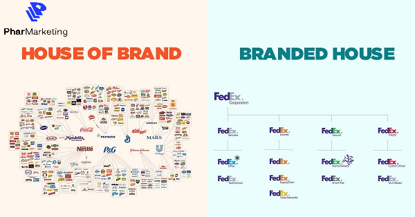 Một số loại Brand Architecture phổ biến hiện nay